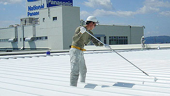 Roof insulation coatings
