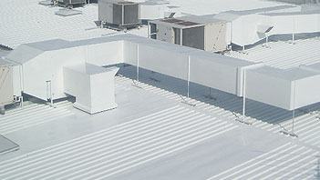 Hypertectum AR Coating - Waterproofing of metal roofing.